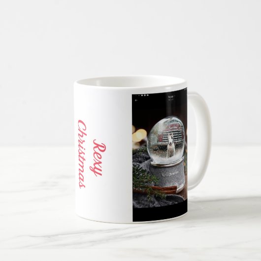 Rexy Christmas Mug (Devant droit)