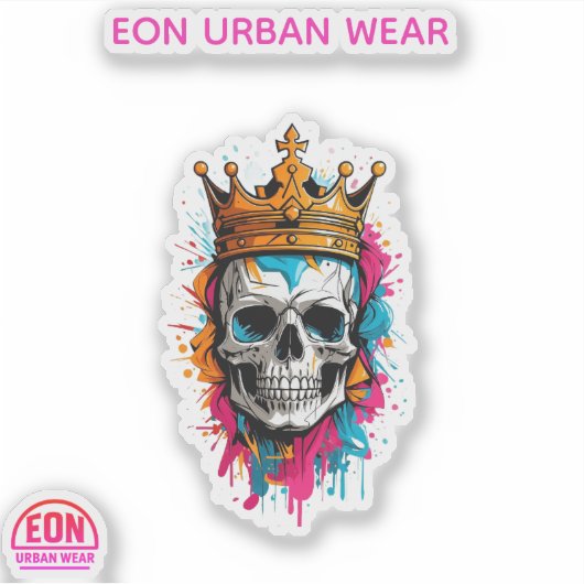 REY CALAVERA STICKER (Voorkant)