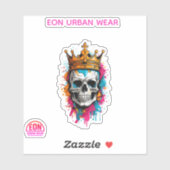 REY CALAVERA STICKER (Vel)