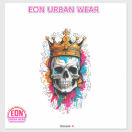 REY CALAVERA STICKER