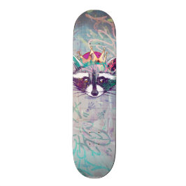 Rey Mapache ·#Tabla de skate Skateboard
