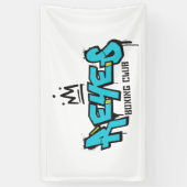 Reyes Boxing Club Banner (Verticaal)