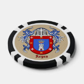 Reyes Heraldic Arms Pokerchips (Enkel)