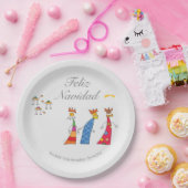 Reyes Magos de Oriente Papieren Bordje (Feest)