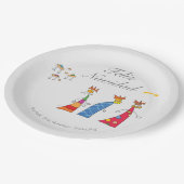 Reyes Magos de Oriente Papieren Bordje (Gekanteld)