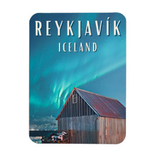 Reykjavík, de stad van de boreale aurores en de Go Magneet