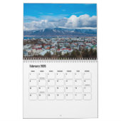 Reykjavík-Iceland Calendar Kalender (Feb 2026)