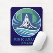 Reykjavik Iceland Europe Muismat (Met muis)