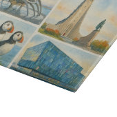 Reykjavik Iceland multiview  Snijplank (Hoek)