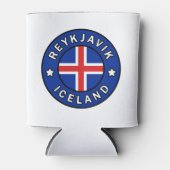 Reykjavik Ijsland Blikjeskoeler (Voorkant)