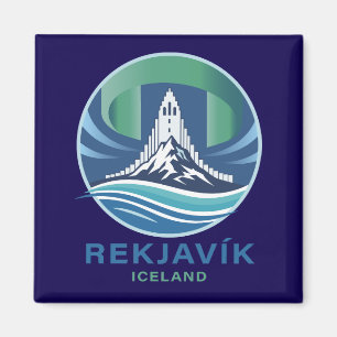 Reykjavik IJsland Europa Magneet