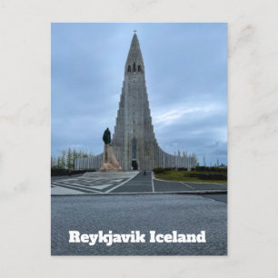 Reykjavik IJsland Hallgrimskirkja Personalize Briefkaart