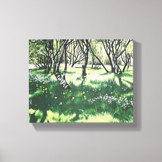 Reykjavik IJsland landschapskunst door Pola.B.Alex Canvas Afdruk (Voorkant)