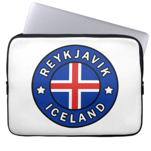 Reykjavik Ijsland Laptop Sleeve