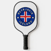 Reykjavik Ijsland Pickleball Paddle (Voorkant)