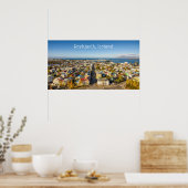 Reykjavik Ijsland Poster (Keuken)