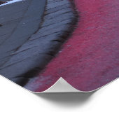 Reykjavík Ijsland Poster (Hoek)