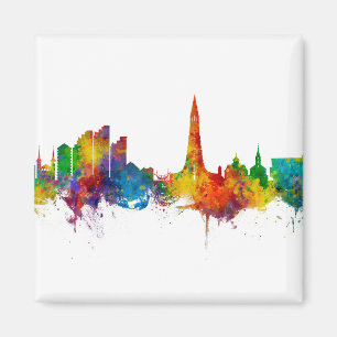 Reykjavík IJsland Skyline Magneet
