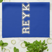 Reykjavik Ijsland Theedoek (Gevouwen)