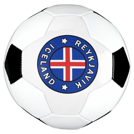 Reykjavik Ijsland Voetbal (Gedraaid)