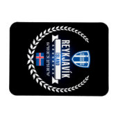 Reykjavík Magneet (Horizontaal)