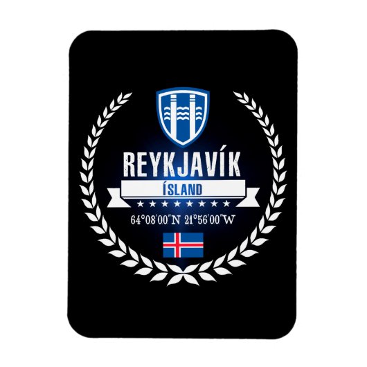 Reykjavík Magneet (Verticaal)