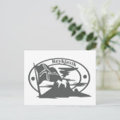 Reykjavik Stamp Briefkaart (Staand voorkant)