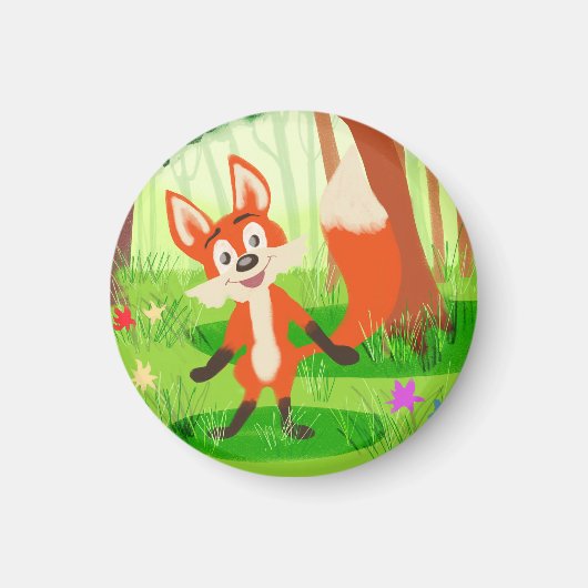 Reynard de Fox Magneet (Voorkant)