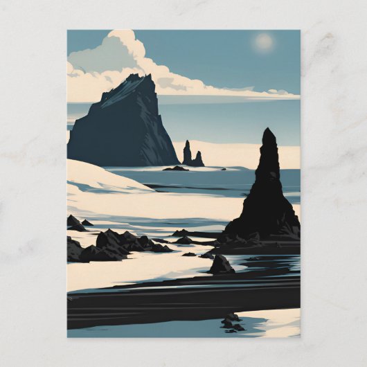 Reynisfjara Beach Briefkaart (Voorkant)
