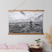 Reynisfjara Beach Cairn Hangend Wandkleed (Slaapkamer)