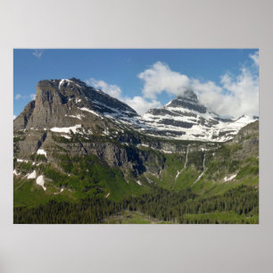 Reynolds Mountain en Reynolds Creek Valley Poster