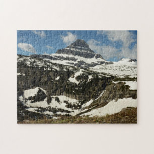 Reynolds Mountain vanaf Logan Pass in Glacier Park Legpuzzel