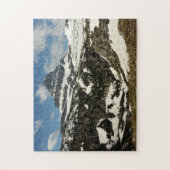 Reynolds Mountain vanaf Logan Pass in Glacier Park Legpuzzel (Verticaal)