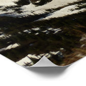 Reynolds Mountain vanaf Logan Pass in Glacier Park Poster (Hoek)