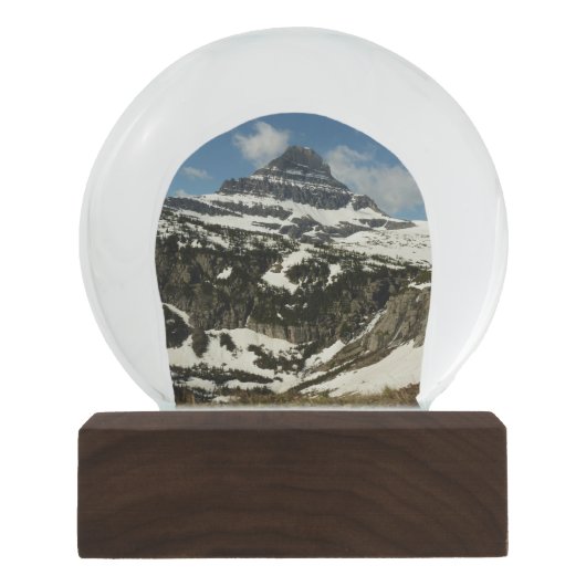 Reynolds Mountain vanaf Logan Pass in Glacier Park Sneeuwbol (Voorkant)