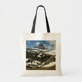 Reynolds Mountain vanaf Logan Pass in Glacier Park Tote Bag (Voorkant)