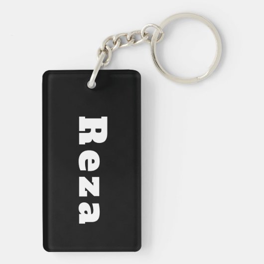 Reza Sleutelhanger (achterkant)