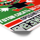 "Rezinotrest" van Alexandr Rodchenko Poster (Hoek)