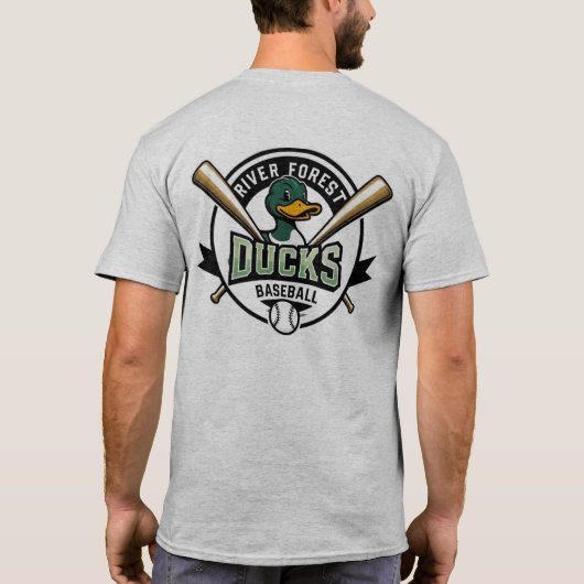 RF Ducks Mens Quack Pack T-shirt (Achterkant)