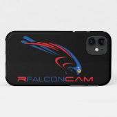 Rfalconcam Logo Black Hoesje-Mate iPhone 5 Case-Mate iPhone Case (Achterkant (horizontaal))