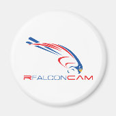 Rfalconcam ronde magneet (Voorkant)