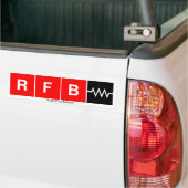 RFB-Bumpersticker Bumpersticker (Op Truck)