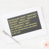 RFC 2119: sticker (Envelop)
