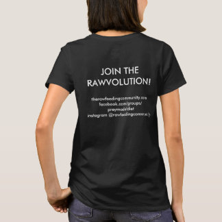 RFC KOMT DEEL AAN HET Shirt VAN RAWVOLUTIE Vrouwen