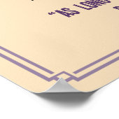 RFK - armoede is kwaad Poster (Hoek)