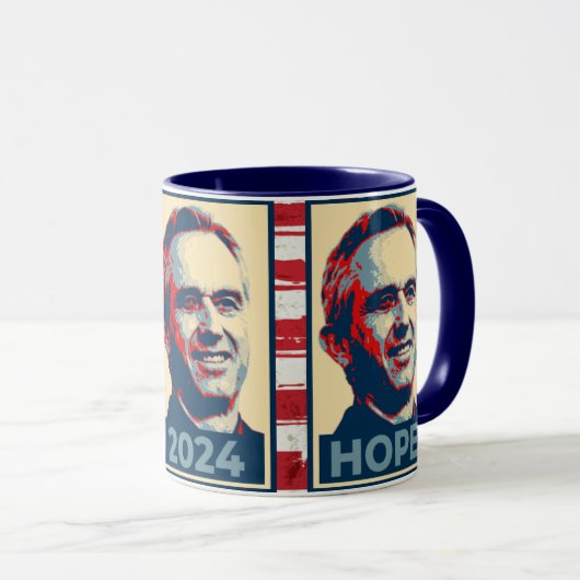 RFK Jr 2024 America's Hope Mok (Voorkant rechts)