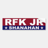 RFK JR SHANAHAN BUMPERSTICKER (Voorkant)