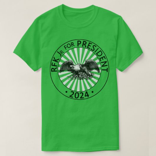 RFK JR voor 2024 2 T-shirt (Design voorkant)