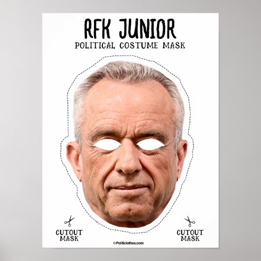 RFK Junior kostuummasker Poster (Voorkant)