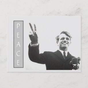 RFK PEACE BRIEFKAART